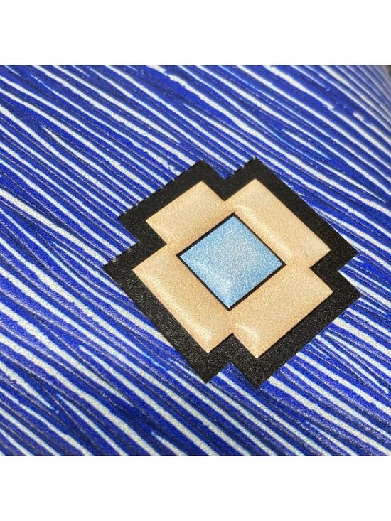 Louis Vuitton Wallet Twist Portefeuille Chain Blue Leather - Picture 13 of 13